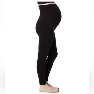 Spanx maternity Mama look at me now Legging very black smooth nwt